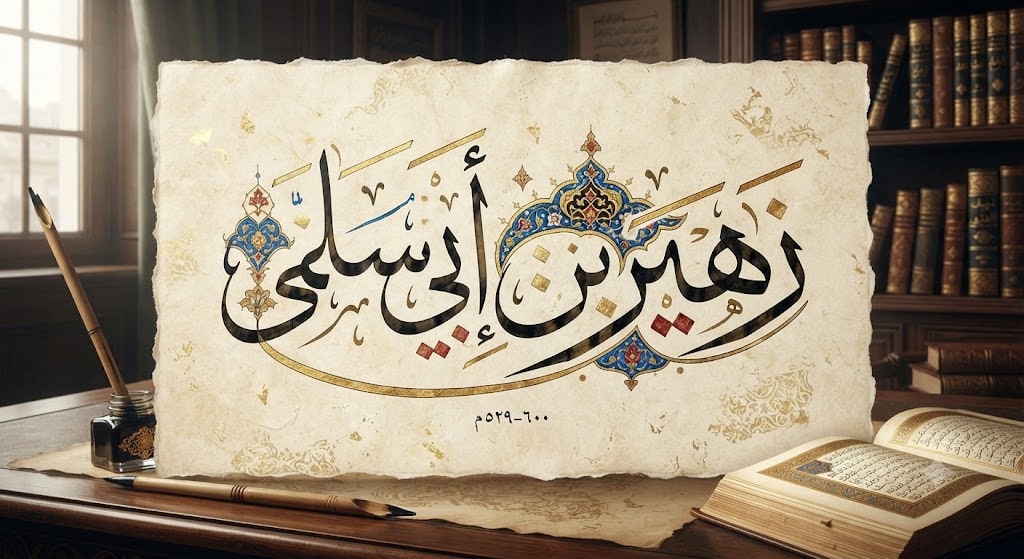 صورة زهير بن أبي سلمى