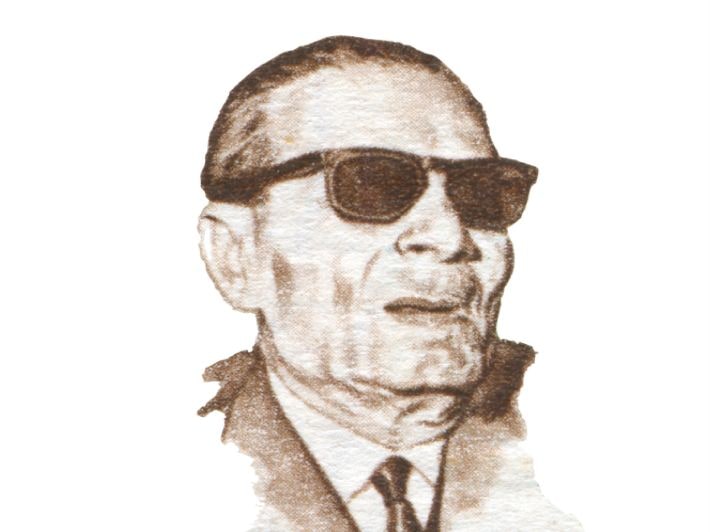 صورة طه حسين