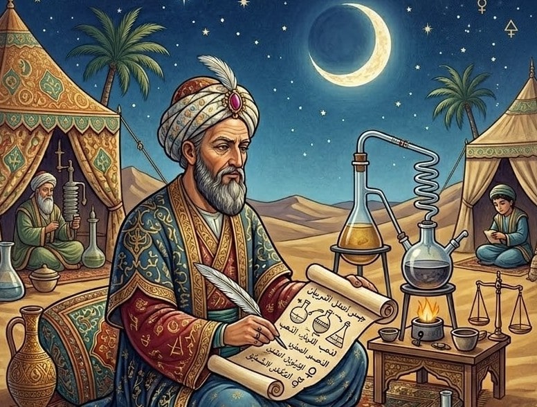 صورة جابر بن حيان
