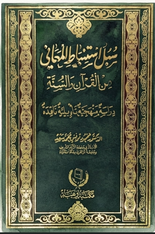 غلاف سبل استنباط المعاني من الكتاب والسنة